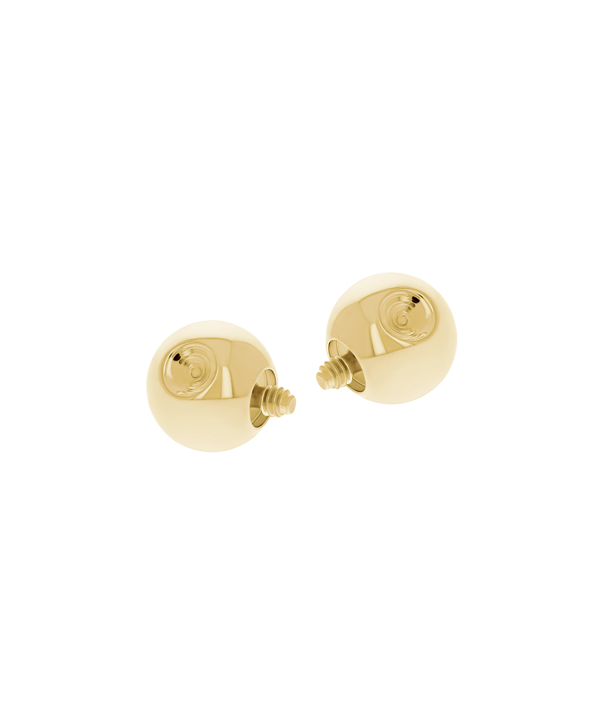 Captive Bead End - Gold