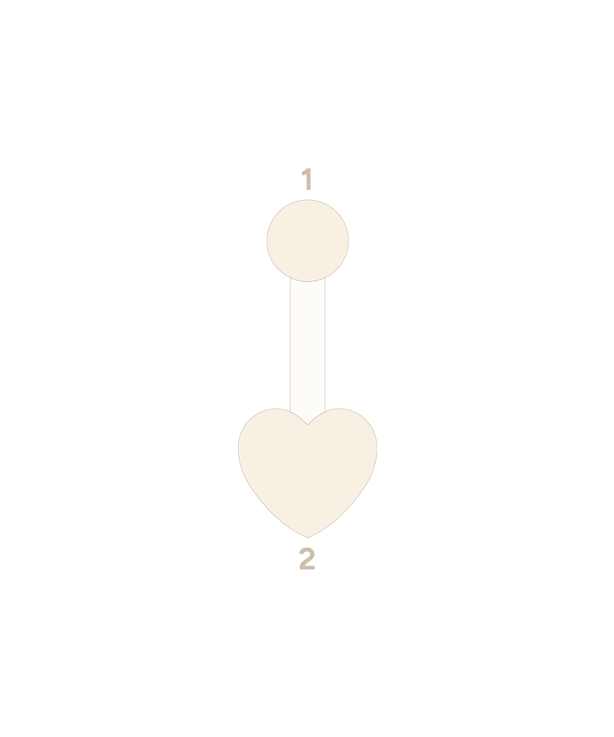 Heart Navel Curve