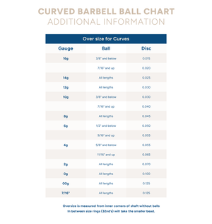 Curved Barbell Shaft - Gold