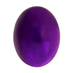 6mmx8mm - Cabochon Oval Cut Genuine Amethyst
