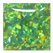 4mm - Cabochon Square Synthetic Opal Lime Green Opal