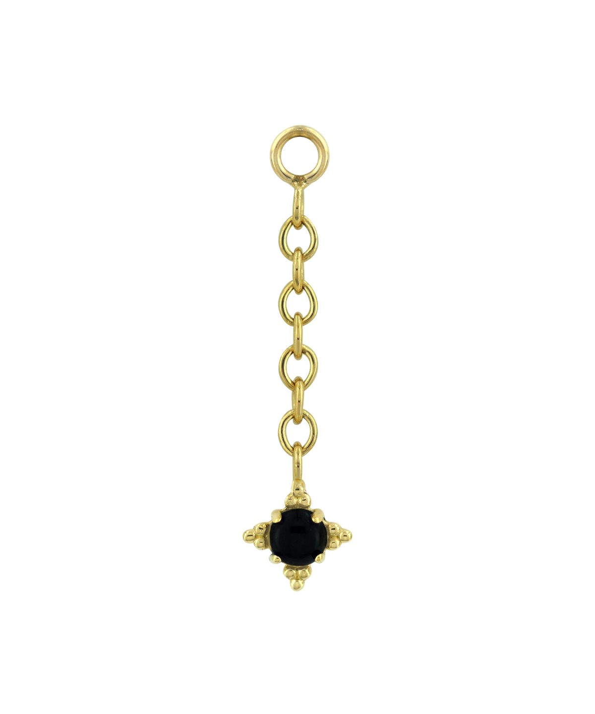 Zia Cabochon Drop Charm