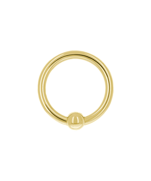 Captive Bead Ring Only - Gold