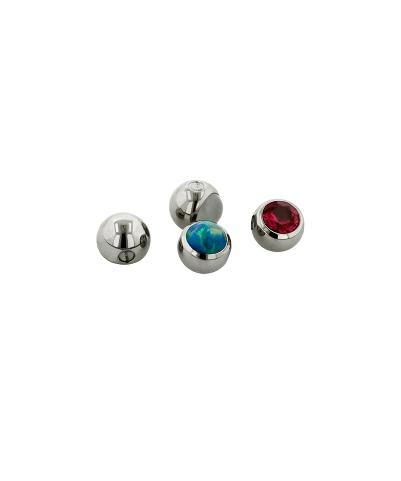 Captive Gem Bead End
