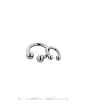 Circular Barbell Shaft - Titanium