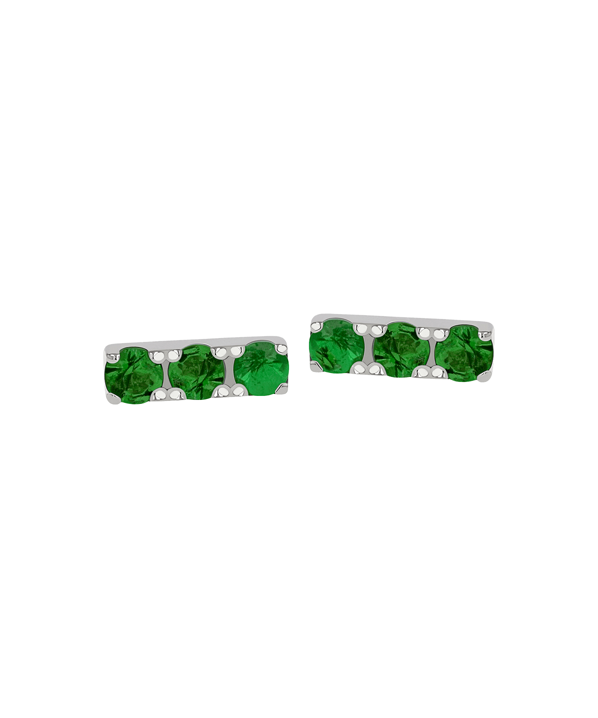 Gem Bar End With 3 Stones