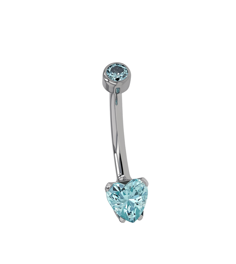 Threaded Heart Navel Curve