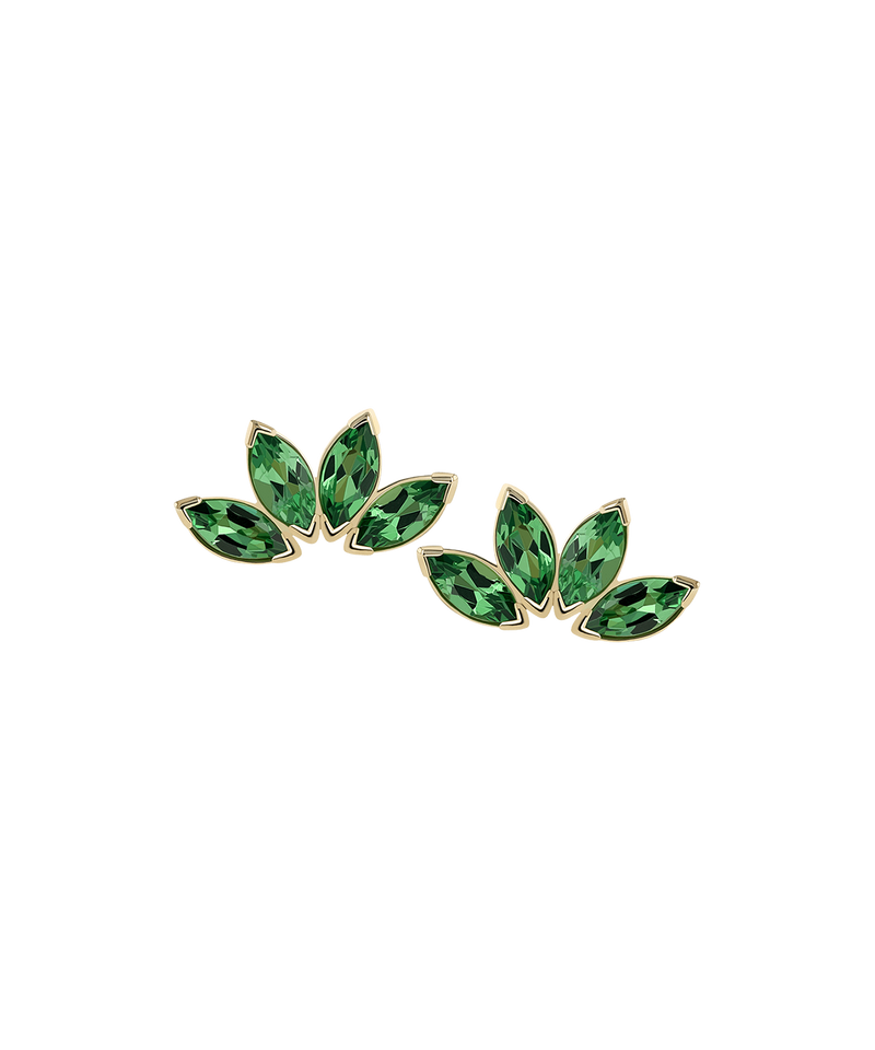 Marquise Fan With 4 Stones - Standard