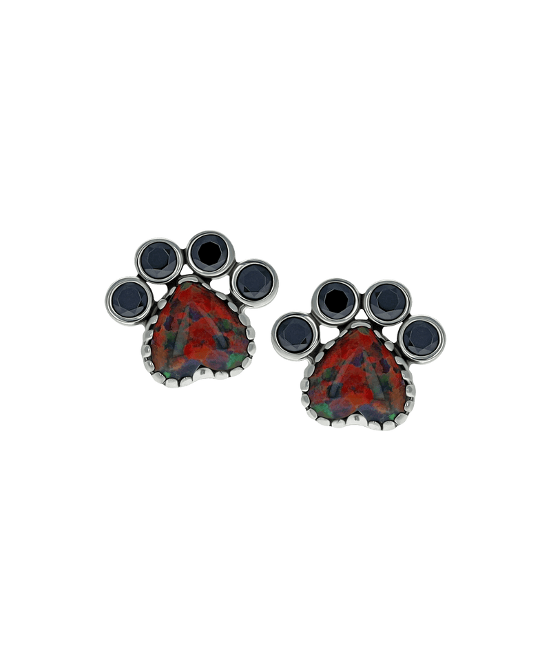 Opal Heart Paw End