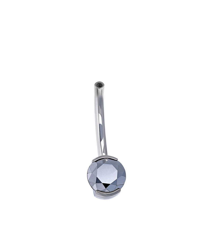 14g-Partial Bezel Navel Curve Base