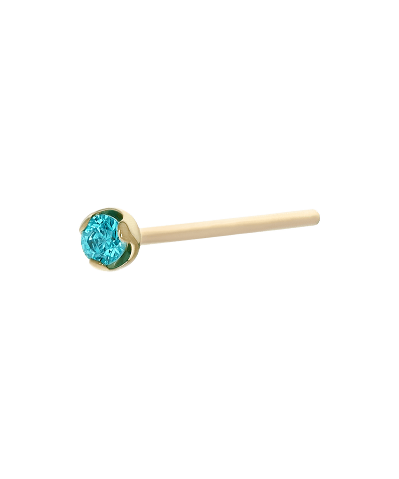 Threadless Prong-Set Nostril Screw