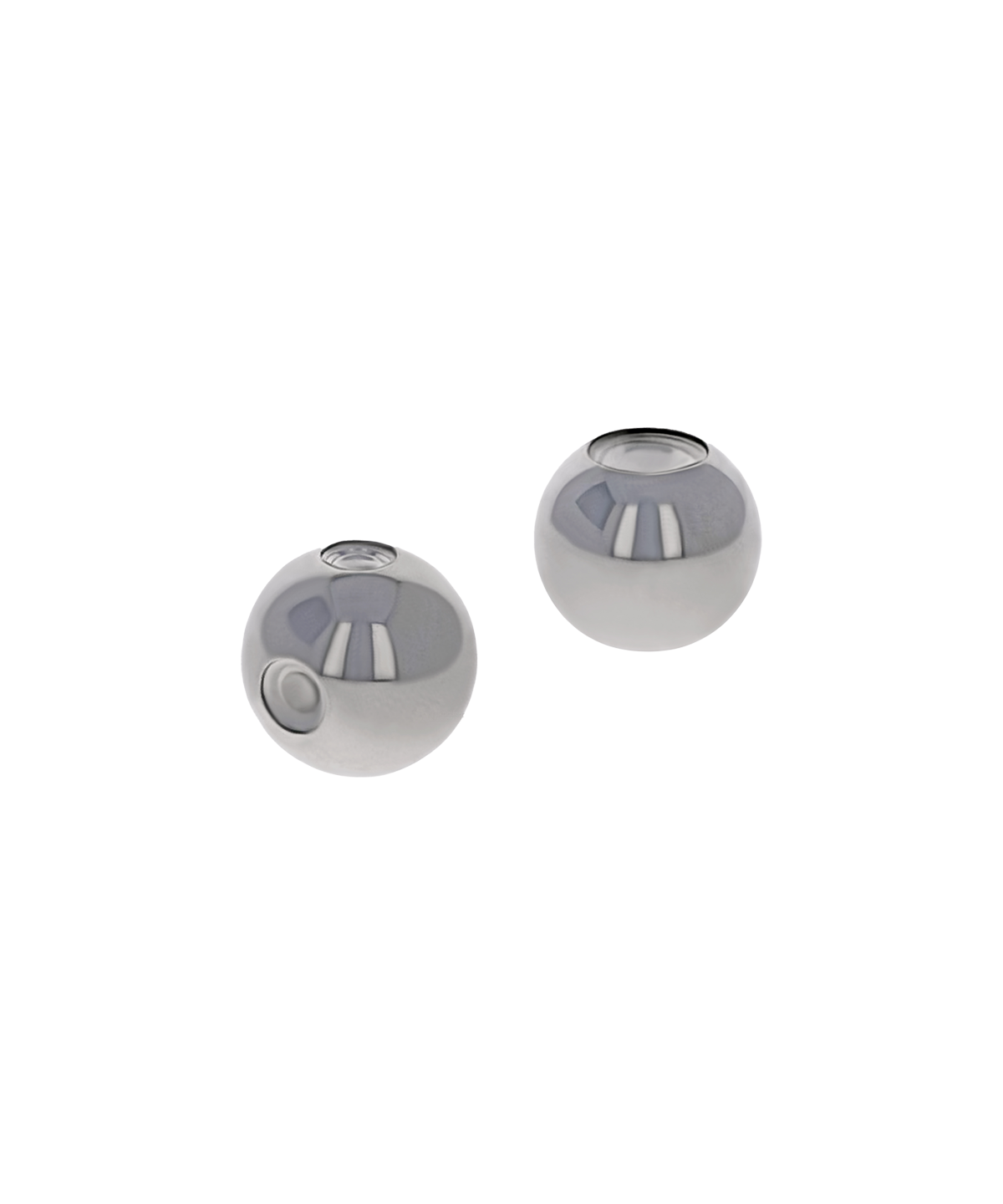 Captive Bead End - Titanium, Stainless Steel and Rubber - Overstock