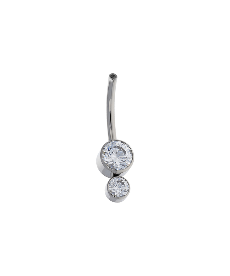 Threaded 2 Tiered Navel Curve Base