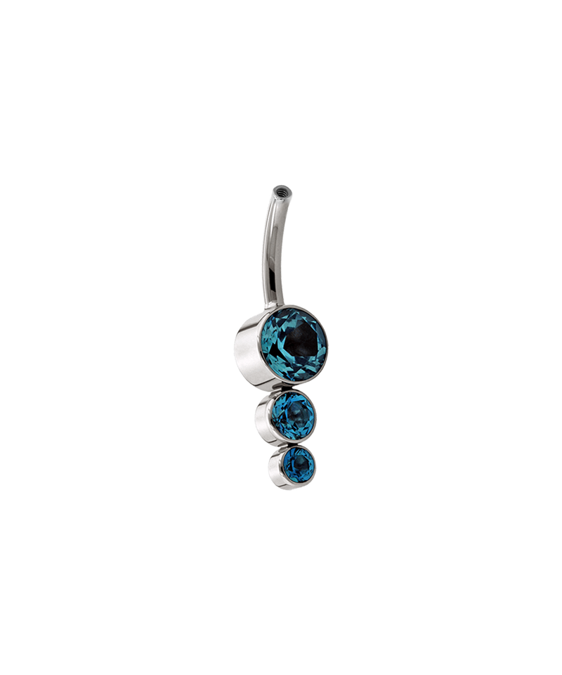 Threaded 3 Tiered Navel Curve Base
