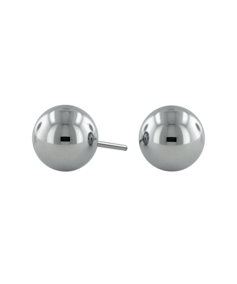 Ball End with Countersink - Niobium, Stainless Steel, and Titanium