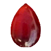 5x3mm - Cabochon Pear Genuine Anthill Garnet