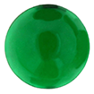 4mm - Cabochon Round Synthetic Emerald