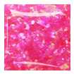 6mm - Cabochon Square Synthetic Opal Hot Pink Opal
