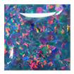 6mm - Cabochon Square Synthetic Opal Teal Opal