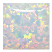 4mm - Cabochon Square Synthetic Opal White Opal