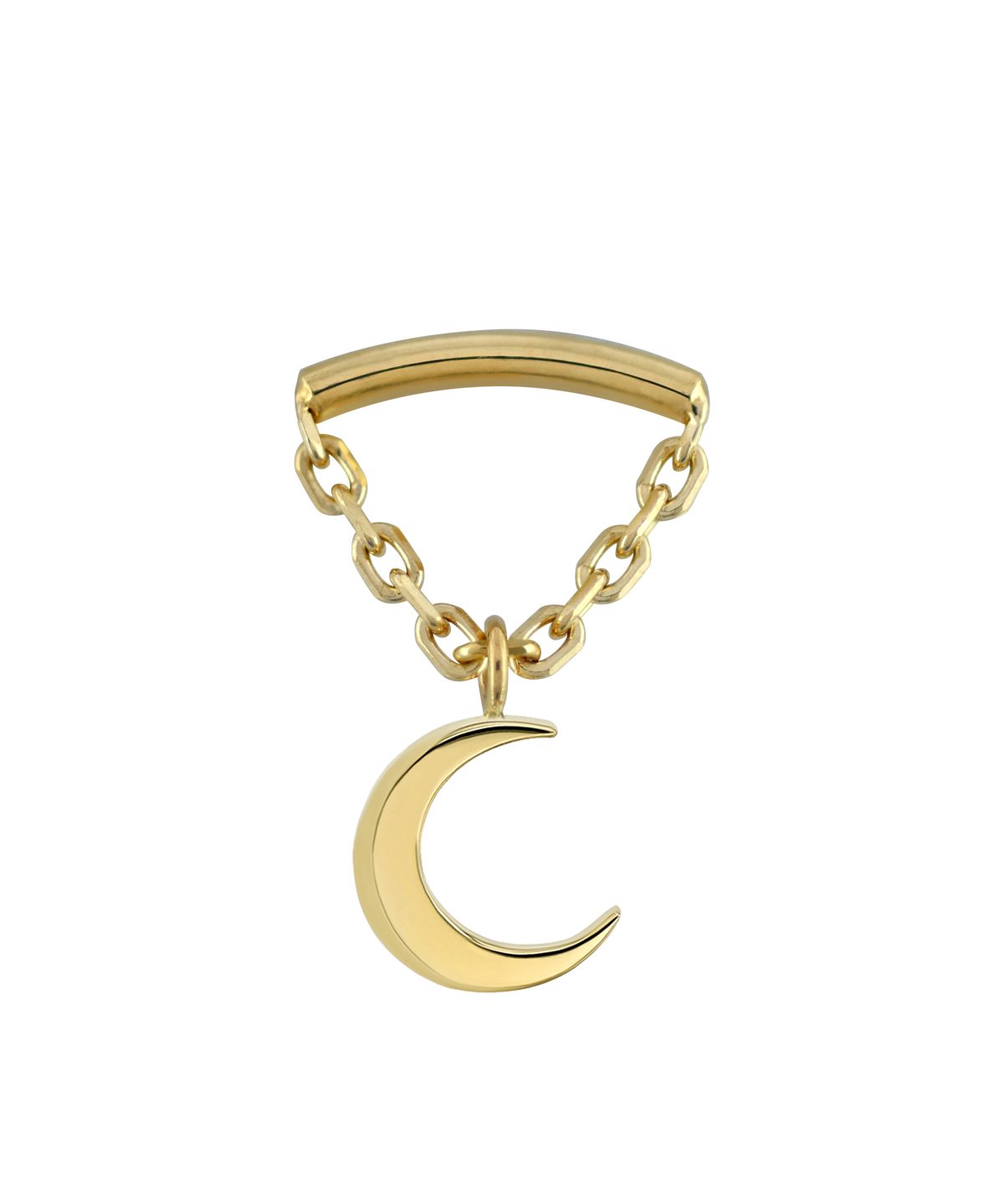 Helix Drape with Moon Charm