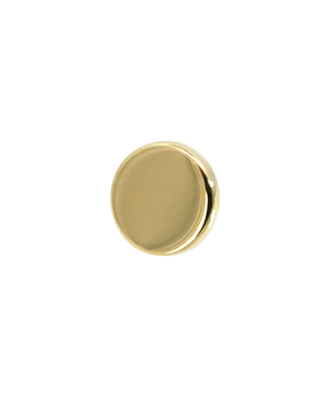 Threadless Disk End - Gold