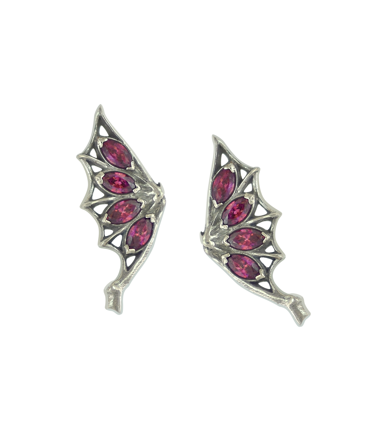 Threadless Gemmed Bat Wings