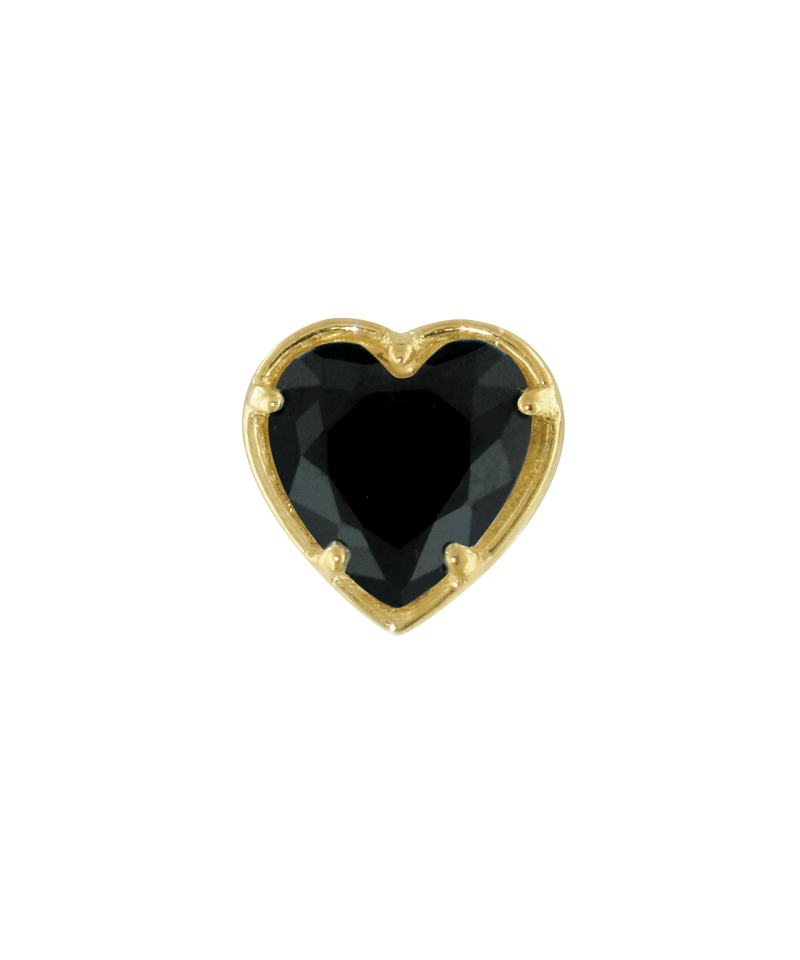 Bezel Heart Gem End