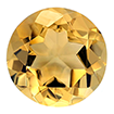 2mm - Faceted Round Genuine Citrine