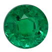 2mm - Faceted Round Genuine Emerald