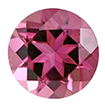 3mm - Faceted Round Genuine Pink Tourmaline