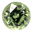 2mm - Faceted Round Genuine SA Green