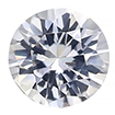 2mm - Faceted Round Genuine SA White