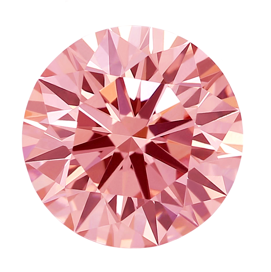 4mm - Faceted Round Passion Topaz