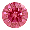2mm - Faceted Round Passion Topaz Pink Red