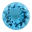 3.5mm - Faceted Round Passion Topaz Swiss Blue