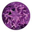 5mm - Faceted Round Passion Topaz Violac