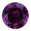 3mm - Faceted Round Passion Topaz Violet