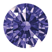 5mm - Faceted Round Zirconia Alexandrite