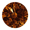 4mm - Faceted Round Zirconia Brown