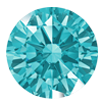 6mm - Faceted Round Zirconia Mint Green