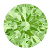2.5mm - Faceted Round Zirconia Peridot
