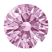 1.5mm - Faceted Round Zirconia Primrose