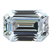 7mmx5mm - Faceted Emerald Cut Zirconia CZ