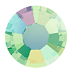 4mm - Faceted Flat Back Flat Back Aurora Borealis