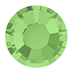 4mm - Faceted Flat Back Flat Back Peridot