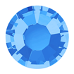 4mm - Faceted Flat Back Flat Back Sapphire Light
