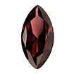 3mmx1.5mm - Faceted Marquise Cut Genuine Garnet