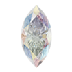 8mmx4mm - Faceted Marquise Cut Zirconia Aurora Borealis