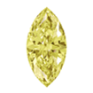 4mmx2mm - Faceted Marquise Cut Zirconia Citrine